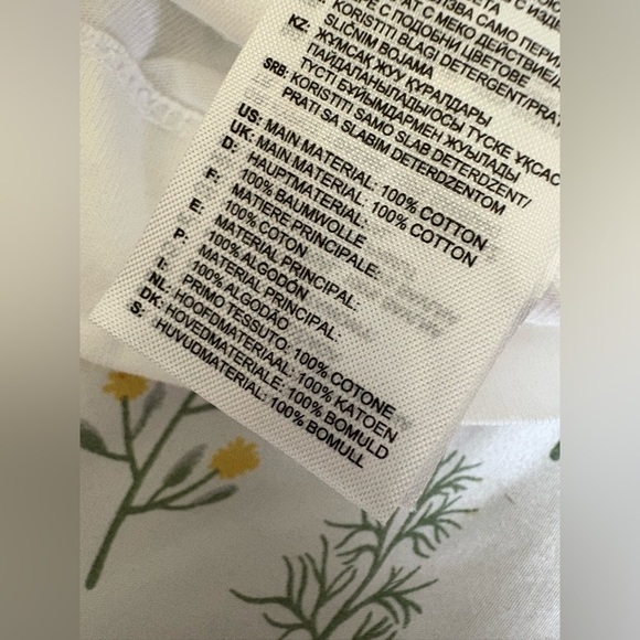 Adidas hearts embroidered t-shirt cuff sleeve cinch side size XL - Picture 9 of 10